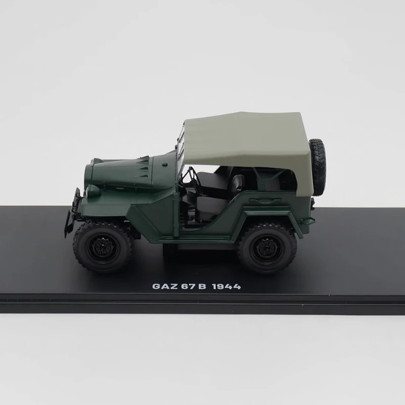 Diecast schaal 1:24 Gaz 67B 1944 terreinwagen legering retro nostalgie automodel eindproduct simulatie speelgoed statisch model