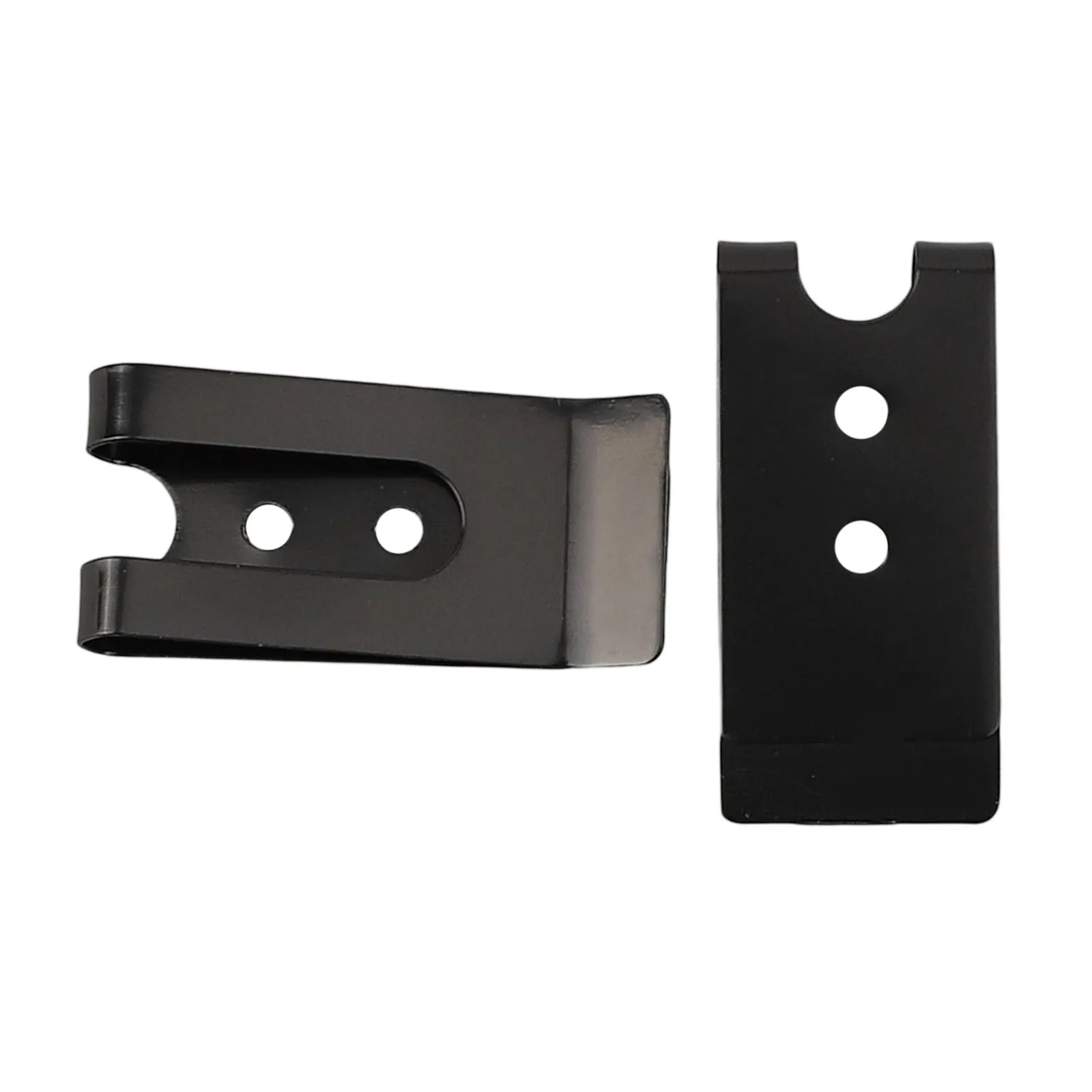 2Pcs Belt Clip Hook Sheath Belt Clip Buckle Clip Holster Manganese Steel 57.26mm Spare Tools For Clips Wallet Pouche Sheath