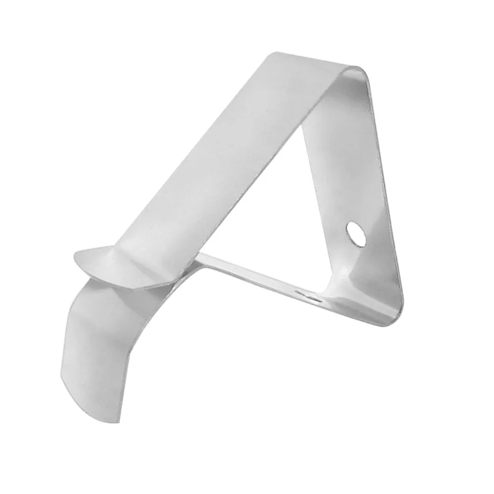 

Food Grade Stainless Cup Thermometer Clips 304 Silver Cooking Candy Temperature Probe Holder Lightweight Portable