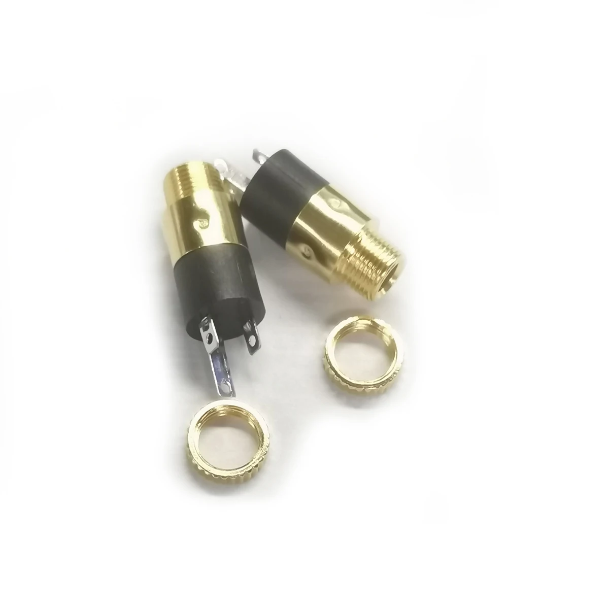 20PCS/Lot PJ-392 3.5MM Audio FemaleSockect/Jack Connector With Screw 3Pin Gold-Plated For Headphone