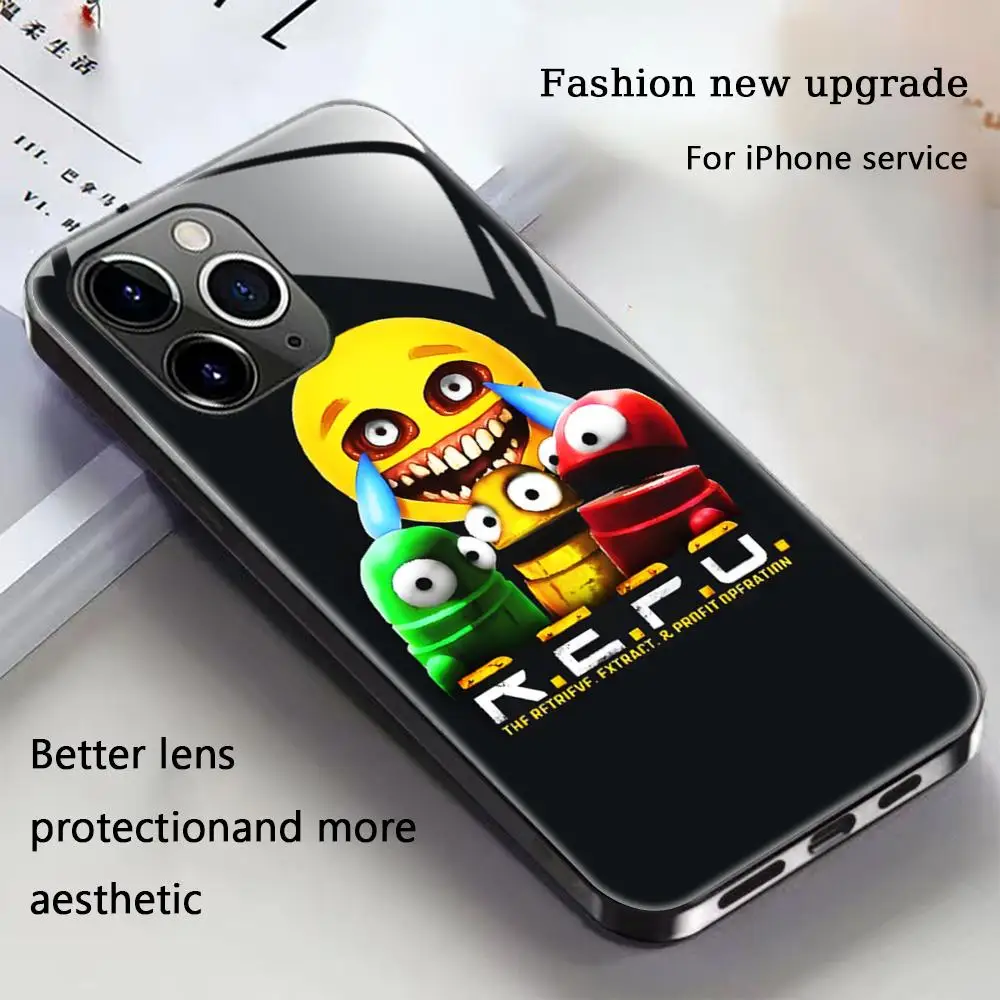 شعبية REPO لعبة كول جراب هاتف آيفون 16 15 14 13 12 11 X XR XS 8 Plus Mini Pro Max الزجاج المغناطيسي جراب هاتف #5