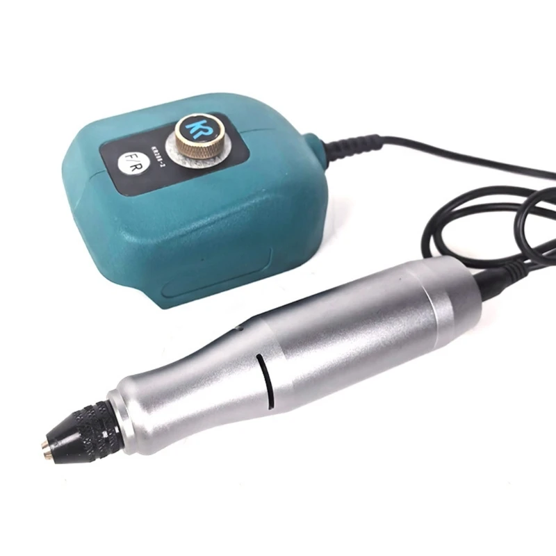 20V 18000RPM 40W Miniature Portable Lithium Electric Grinder for Forward Reverse Stepless Speed Adjustable Electric Drill