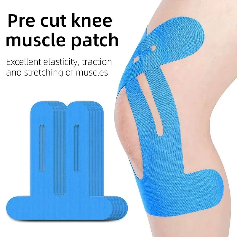5-20pcs Breathable Knee Pads for Sports with Pre-cut Sports Tape Muscle Patch Special Elastic Bandage To Enhance Knee Support