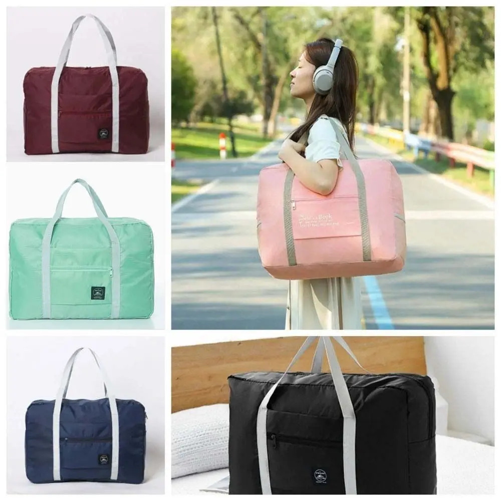 

Fashion Storage Bag Travel Bags Large Capacity Foldable Luggage Bag Multi Functional Oxford Cloth Duffle Bag Trip