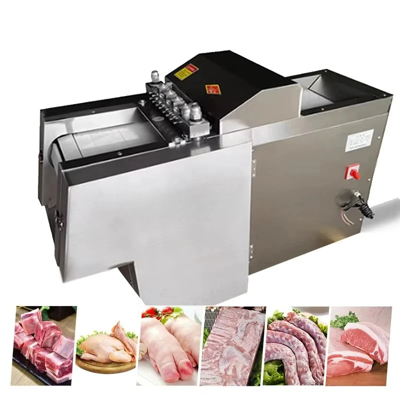 

2024 Hot Sale Factory Price Automatic Frozen Meat Cutter Machine Fast Speed Chicken Cutting Machine Slicing Machine