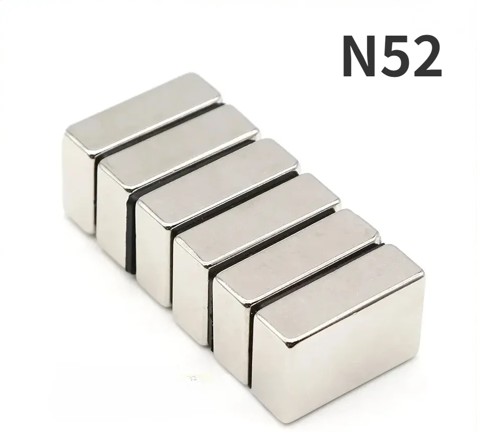 N52 30x20x10 Strong Rectangle N35 Neodymium Block Strong Booster Ebike Magnets Rare Earth Original Generation Heat System Motor