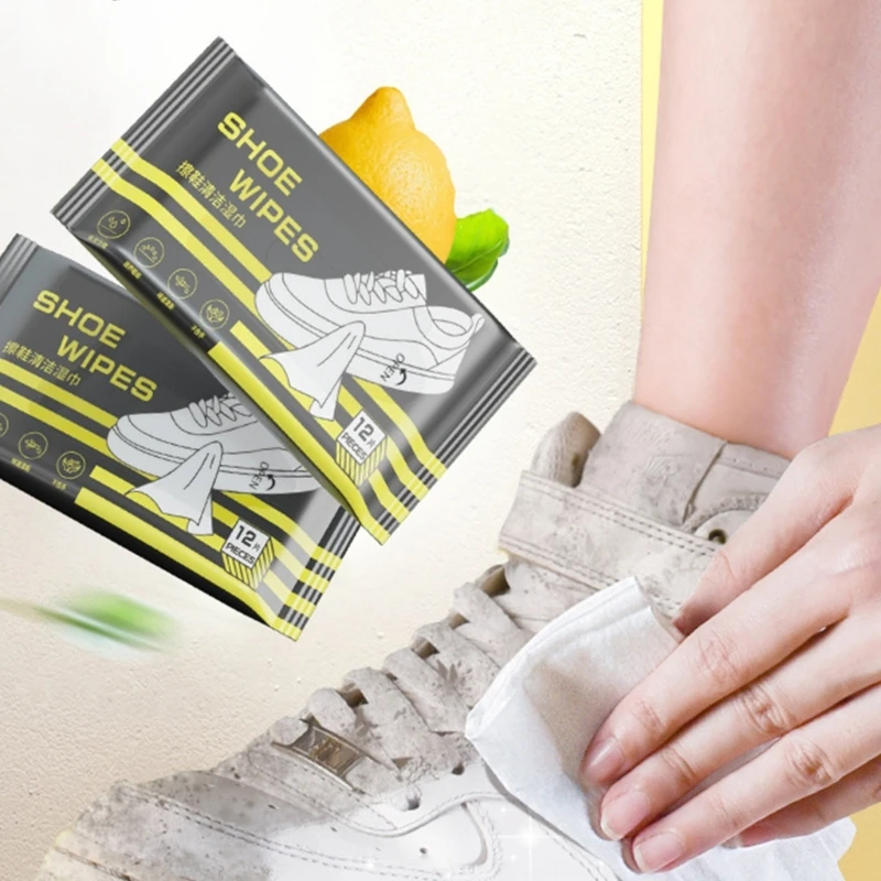 10/80Pcs Shoe Cleaner Wipes Shoe Sneaker Wipes Cleaner Travel Disposable Shoe Wipes Quick Wipes for Sneakers White Shoe