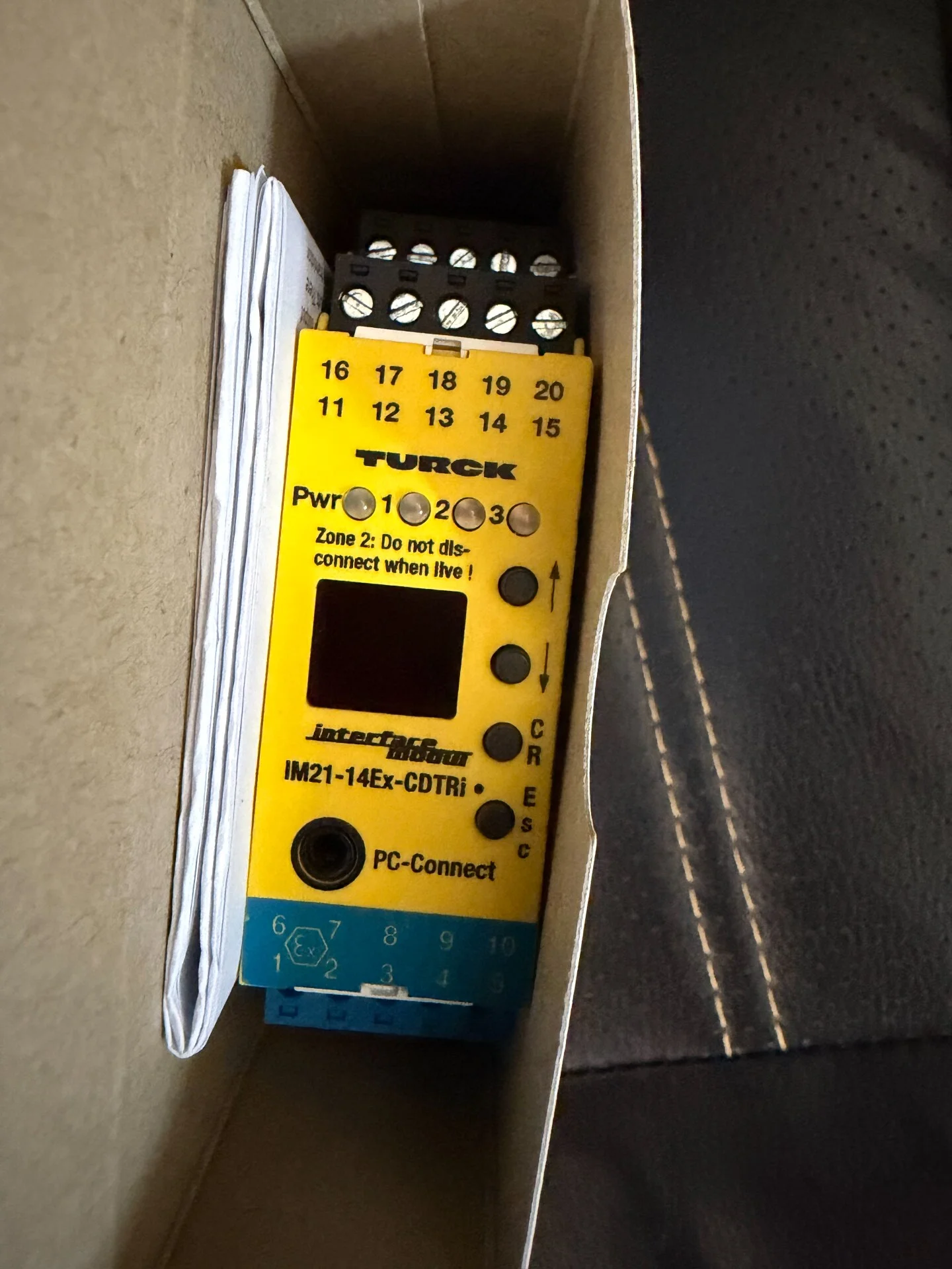 Turck IM21-14EX-CDTRI Isolation Barrier 7505650