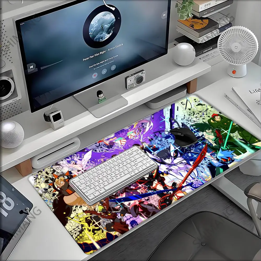 Alas Mouse Meja Anime Kill La Kill Lucu Matoi Ryuuko HD Alas Meja Gaming Diperpanjang Alas Keyboard Gaming Besar XXL Alas Mouse Gamer 90x40