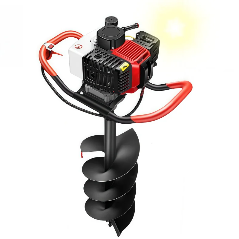 

2-Stroke/4-Stroke Engine | Portable Earth Auger With Durable Steel Blades
