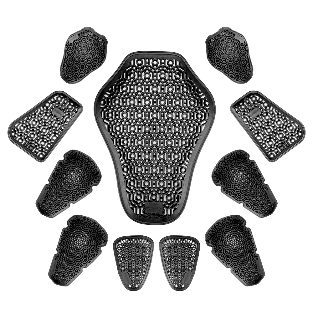 CE Certified New Motorcycle Armor Inserts Impact Protection Pads For Jacket And Pants Level Protective Gear For Off-Road Riding
