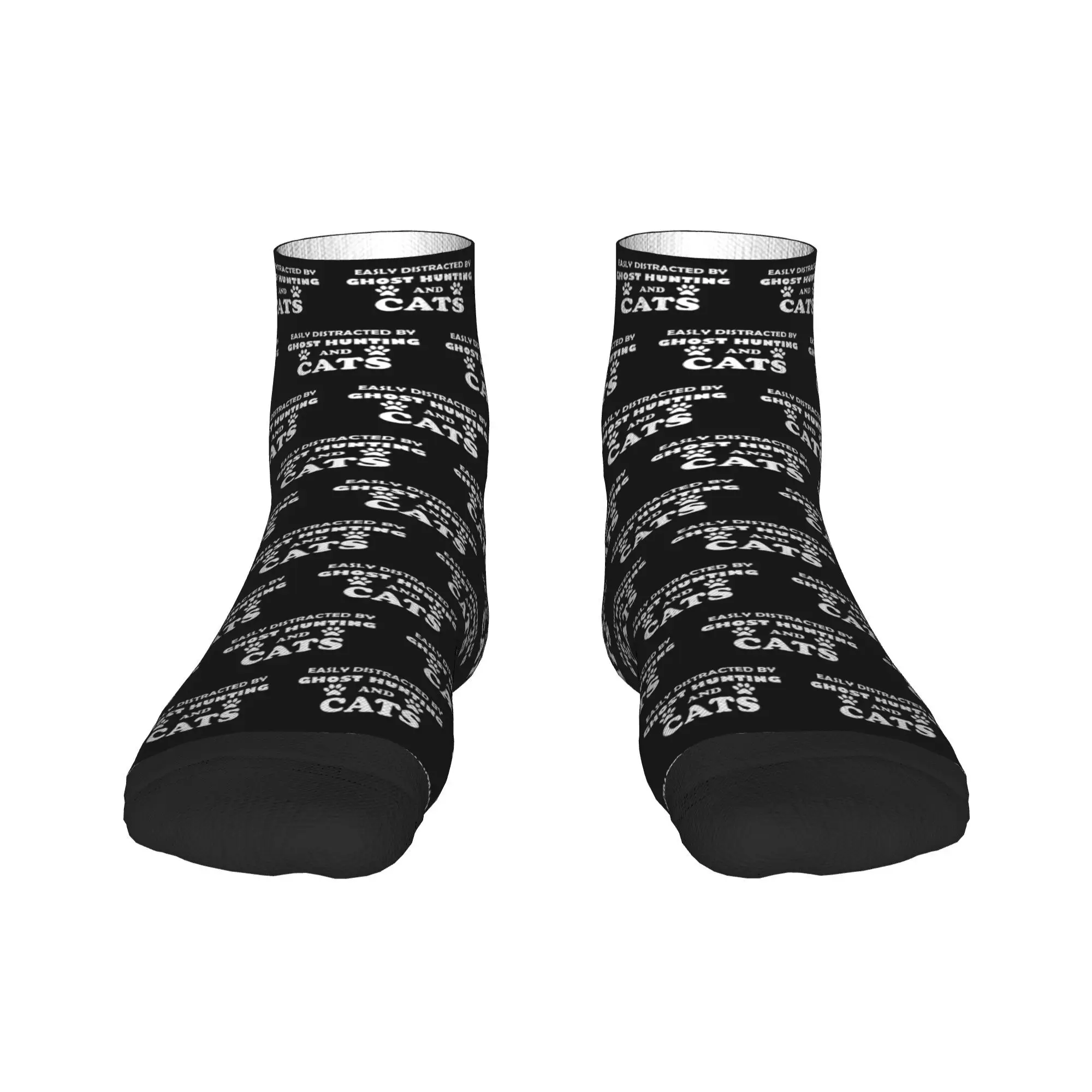 

Легко отвлекается на Ghost Hunting и кошки, незаменимые футболки, носки, чулки в стиле Харадзюку, всесезонные носки, аксессуары для унисекс