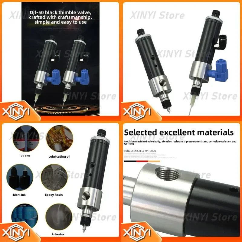 for DJF-50 Single Liquid High-Frequency Glue Filling Valve Single Component Precision Industrial Machinery Equipment