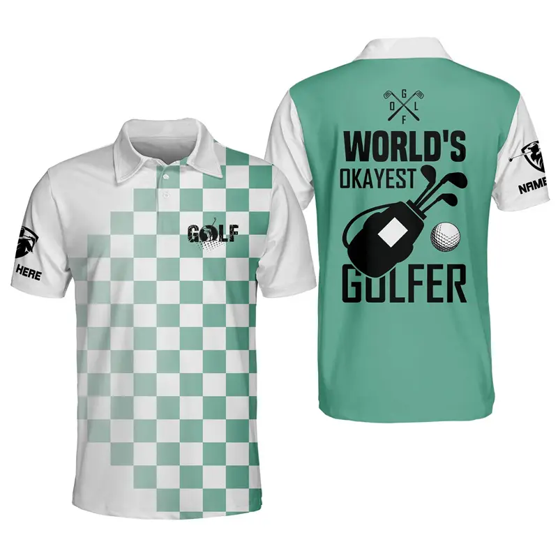 Men's Polo Shirt Outdoor Golf Sports Short Sleeve Oversized Tops Fashion Lapel Button T Shirts Unisex Business Casual Golf Wear - Image 6