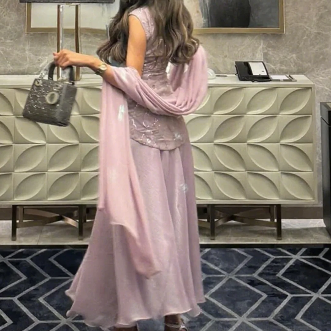 

Draped Ruched Applique Celebrity Birthday Party Prom Gowns A-line Square Collar Be Formal Evening Dresses Long Dresses Customize