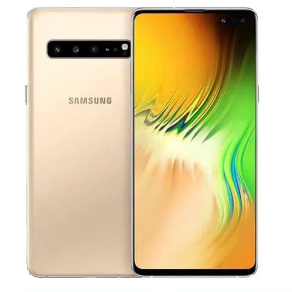هاتف سامسونج جالاكسي S10 G973U1 G973F 4G بشاشة 6.1 بوصة وذاكرة وصول عشوائي 8 جيجابايت وذاكرة قراءة فقط 128 جيجابايت وبصمة الإصبع Snapdragon855 ثماني النواة هاتف ذكي أصلي