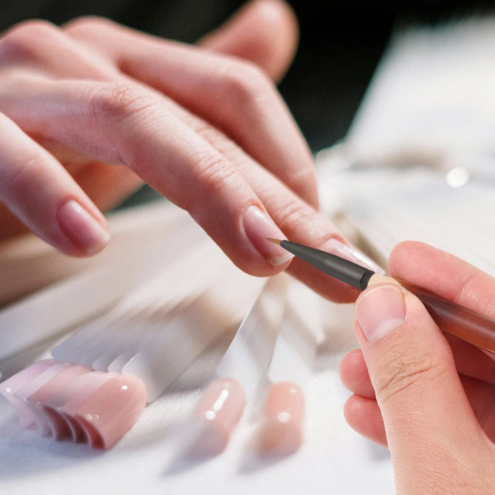 Ensemble de stylos à revêtement pour Nail Art, pinceaux fins de précision pour peinture des ongles, dessin au trait, outils de manucure, accessoire de beauté pour femmes, 9 pièces