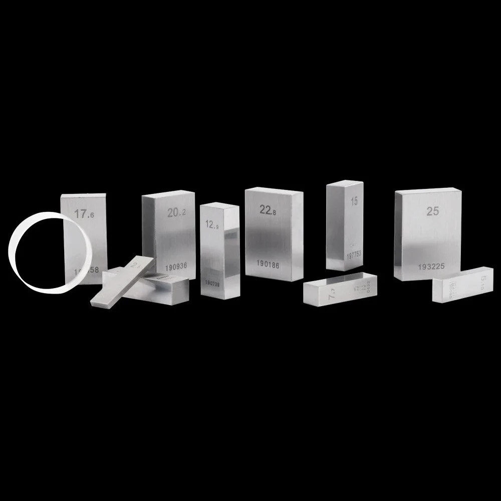 Stainless Steel Grade 0 Grade 1 Calibration Caliper Gauge Block Set