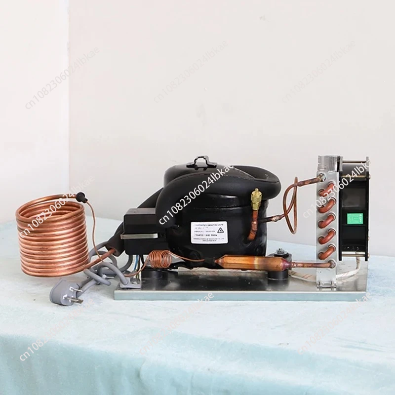 QD30W small chiller 220V refrigeration circulating water micro refrigeration compressor set custom DIY AA  40x18x20cm