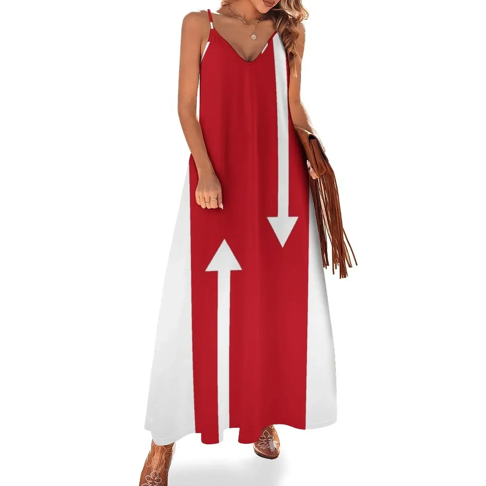 

Stylish 60s Mod Arrows | Mondrian Sleeveless Dress evening dress women prom dress