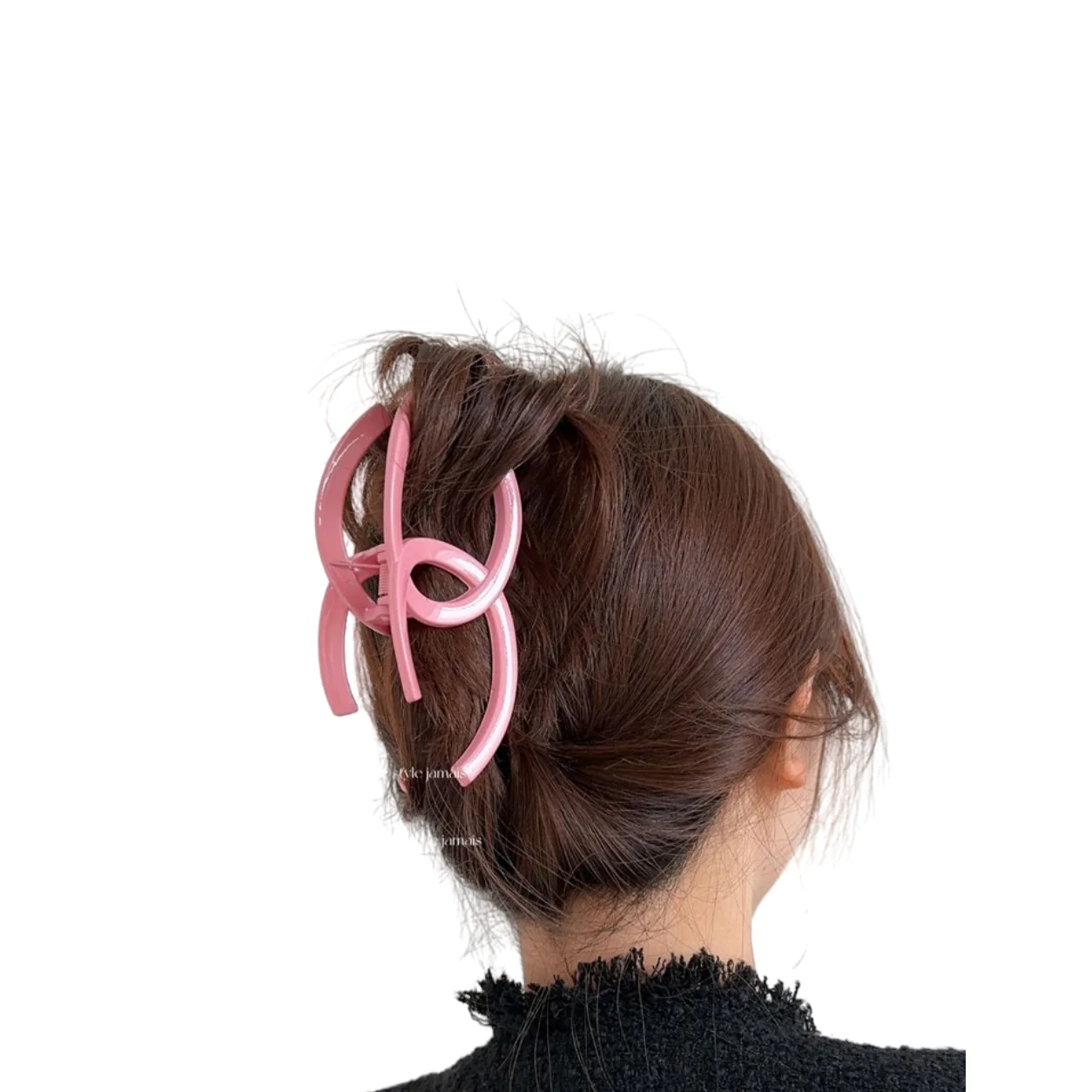 

ENBEIER Simple Emotional Shack Clip Pin Headwear - Big Headwear