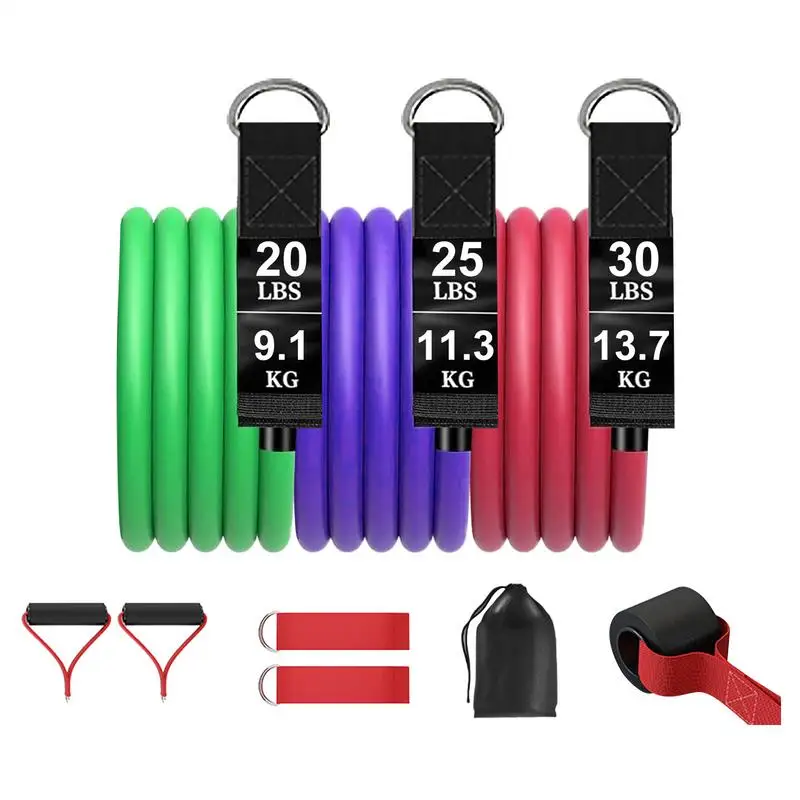 Yoga Rally Strap Exerciser Band Fitness Bands Workout Bands Elastic Portable Stretch Bands Stretch Strap Ankle Bands Chest