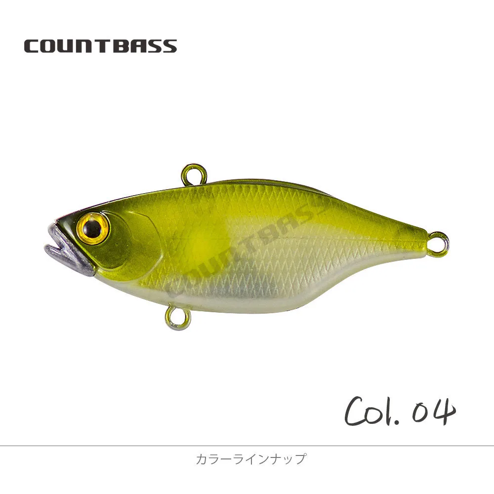 Count bass 60mm 2-1/4 "3/8g 11,7 oz. Vibrations köder Wobbler lipless Kurbel köder Angler Angel köder la peche au leurre Hardbaits – Detail 14