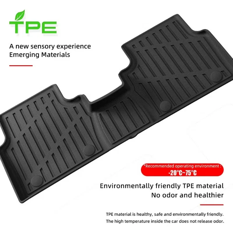 Floor Mat for Audi Q5 E-Tron 2023 5 Seat TPE Floor Mats All-Weather Waterproof Car Mats Easy Clean Accessory view 4