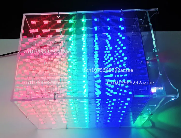 

Комплект световых кубов 8X8X8 WIFI, замена мобильного приложения 888, креативные светодиодные электронные детали для самостоятельного производства