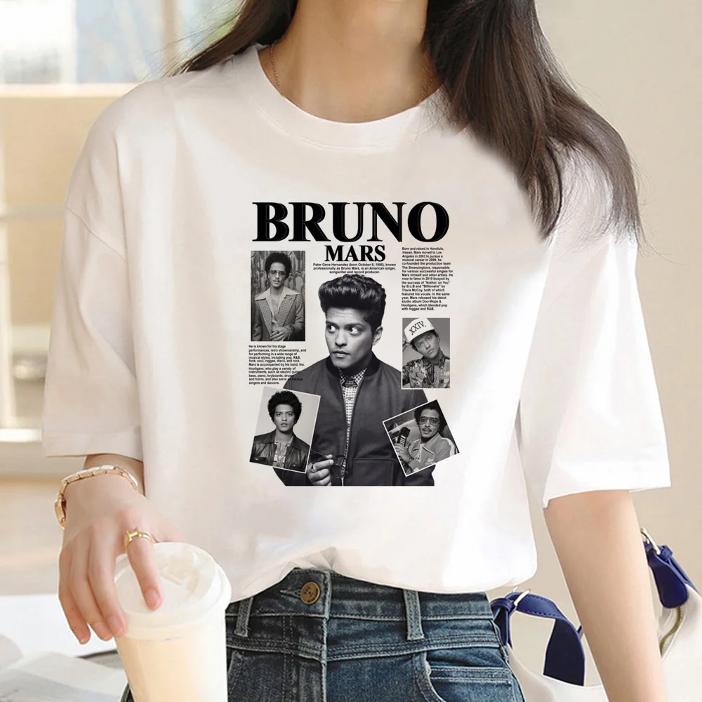 Bruno Mars top women graphic anime Japanese top female manga 2000s anime clothing