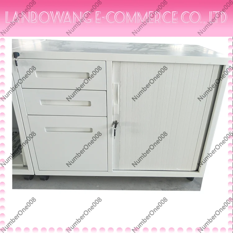 Manual Roll Up Door for Cabinet, PVC Roller Shutter for Cupboard Wardrobe, Small Kitchen Cabinet Rolling Door Furniture Parts view 5