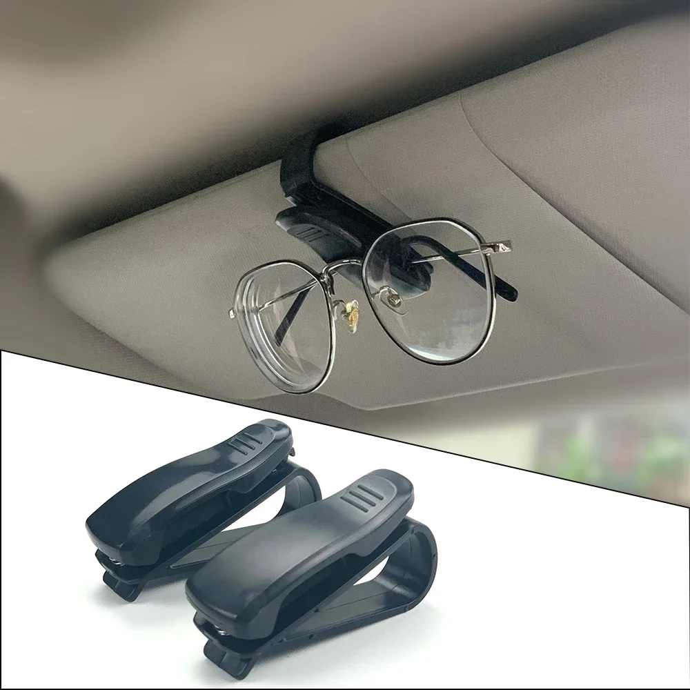 Car Auto Sun Visor Glasses Sunglasses Clip For Ford Focus Fusion Escort Kuga Ecosport Fiesta Falcon Mondeo Taurus EVEREST