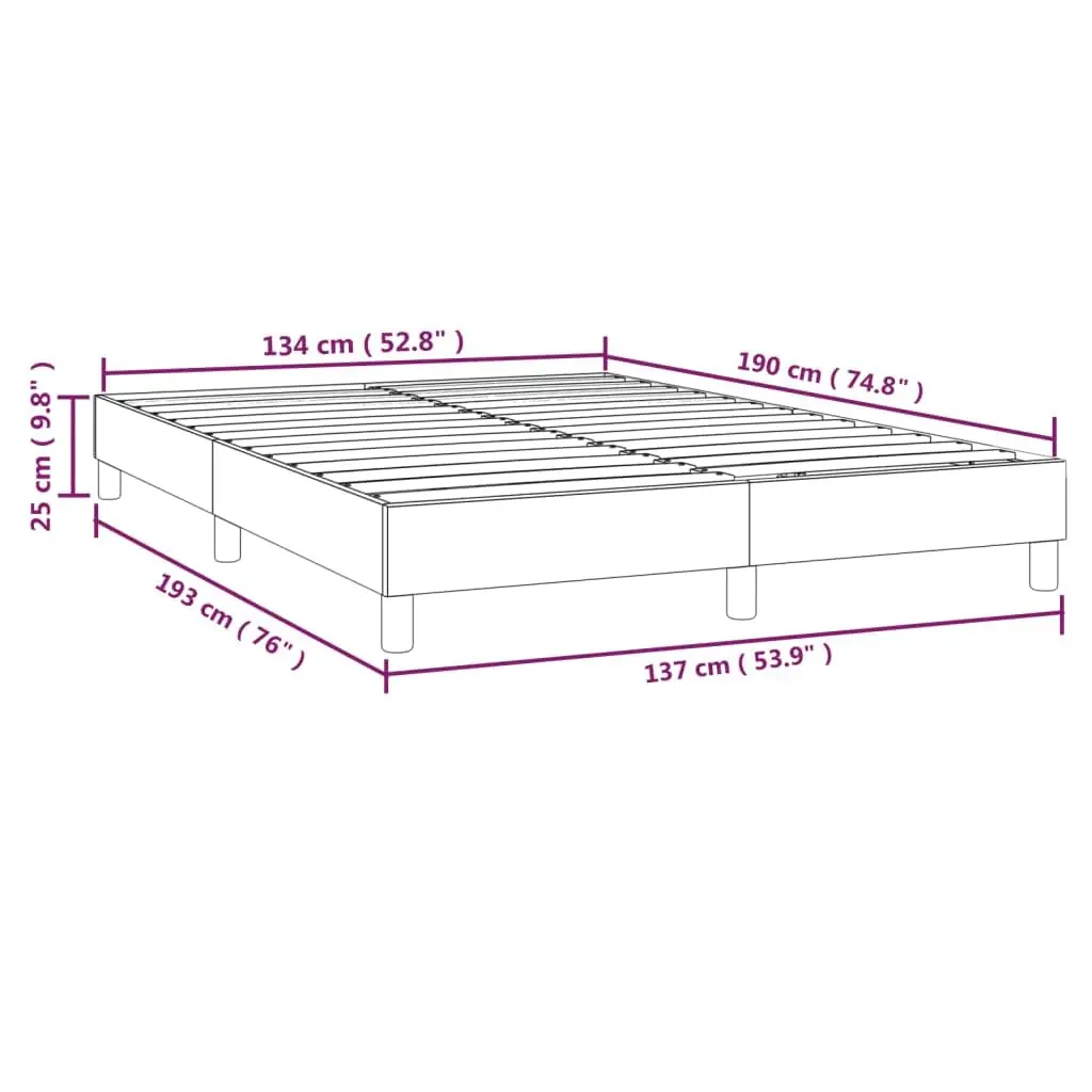 Bed Fe Without Mattr k Gray Full Fabric (US Only), Bedstead, Bedroom Decor Bed Fe, Platform Bed Fe, Easy Assembly