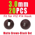 20 Piezas de Bolas de Airsoft de 3.0 mm