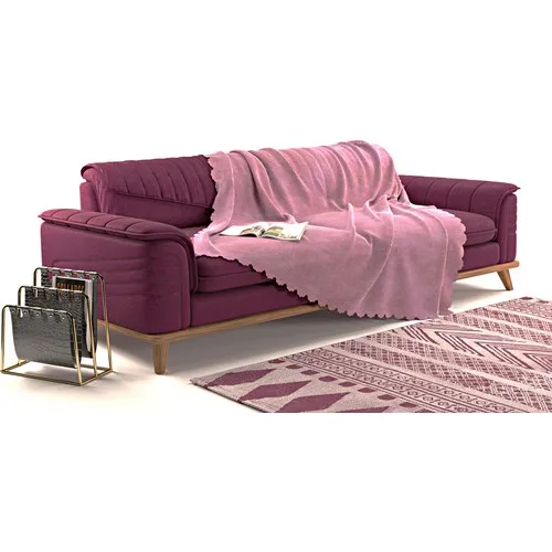 Rose Slip-Resistant Polyester Seat Cover | Sofa Throw