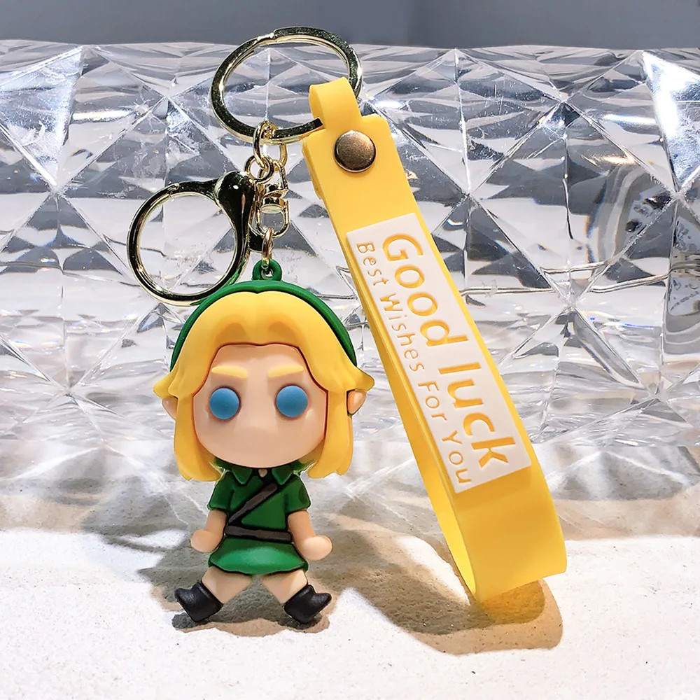 The Legend of Zelda Modelo Keychain, Hylian Escudo, Link, Sheikah, Keyholder Jogo para Mochila, Pingente Decoração Ornamento Moda