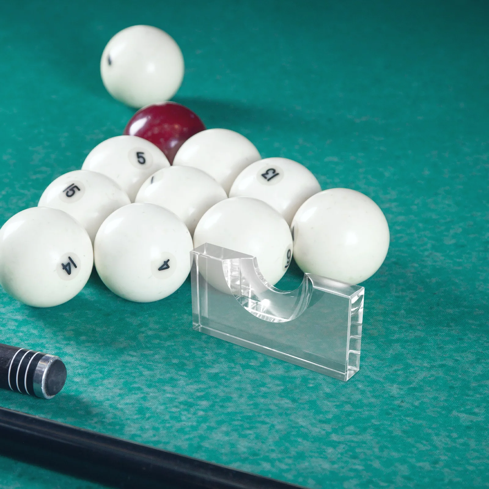 

Precise Transparent Acrylic Billiard Ball Marker Clear Positioner for Pool Tables Tabletop Ball Locator Billiards Training