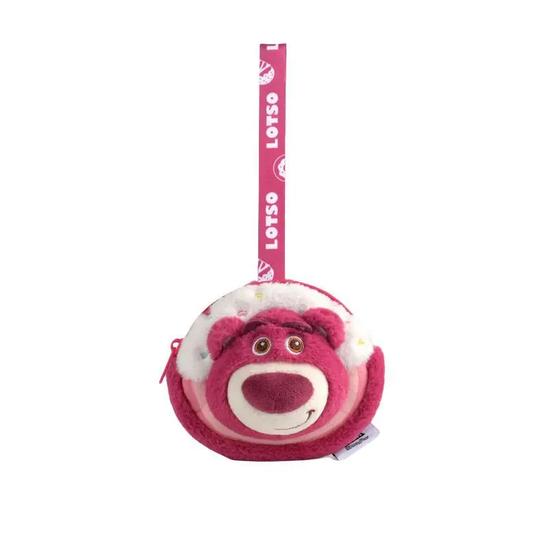 Disney Winnie The Pooh Maialino Peluche Giocattoli Kawaii Rex Portamonete Portafoglio Portachiavi Cartone animato Borsa per auricolari Zaino Ciondolo Amico Regalo