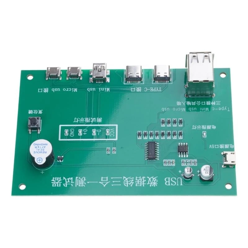83CE USB Cable Triad Tester Charging Cable Test Card Type C Mini USB Micros Pcb Board