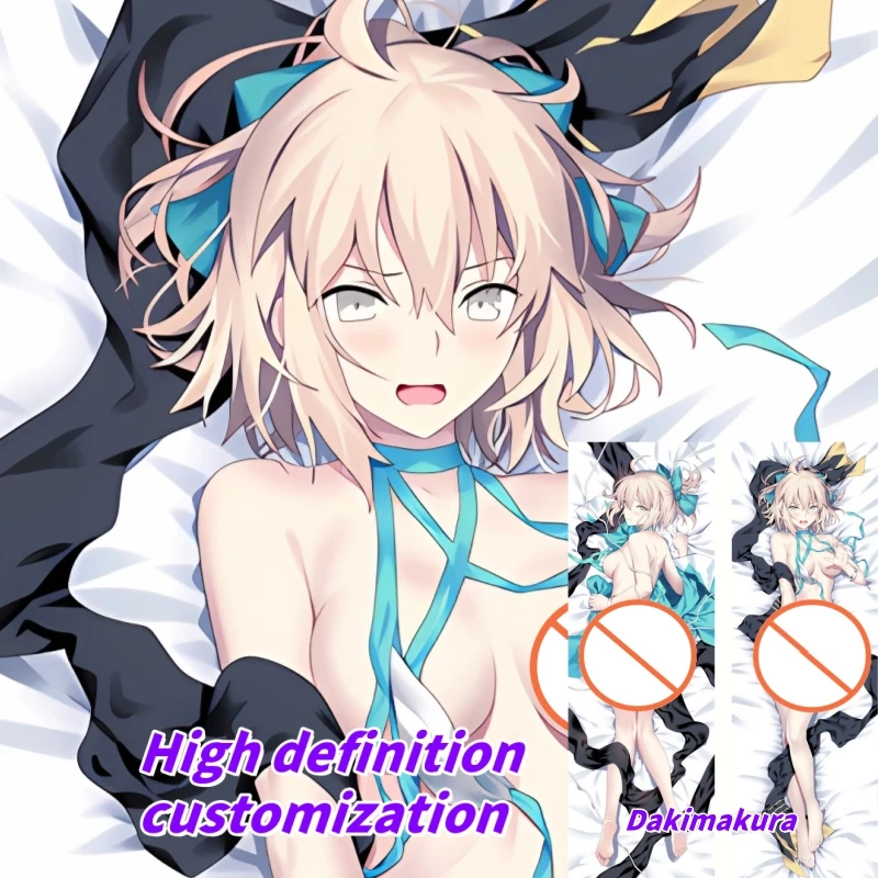 

Dakimakura Anime Pillow Case Fate Okita Souji Double-sided Print Of Life-size Body Pillowcase Gifts