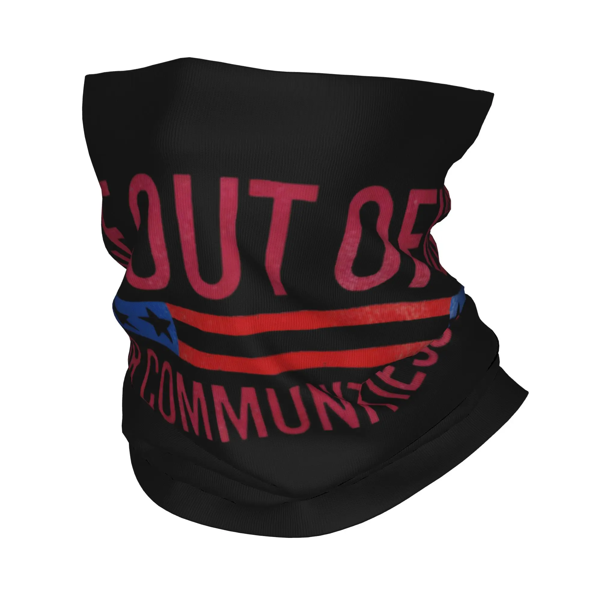Men Women ice Out  Anti Ice Minneapolis Abolish Ice Bandana Merchandise Neck Gaiter Printed  Mask Scarf Multi-use Headband