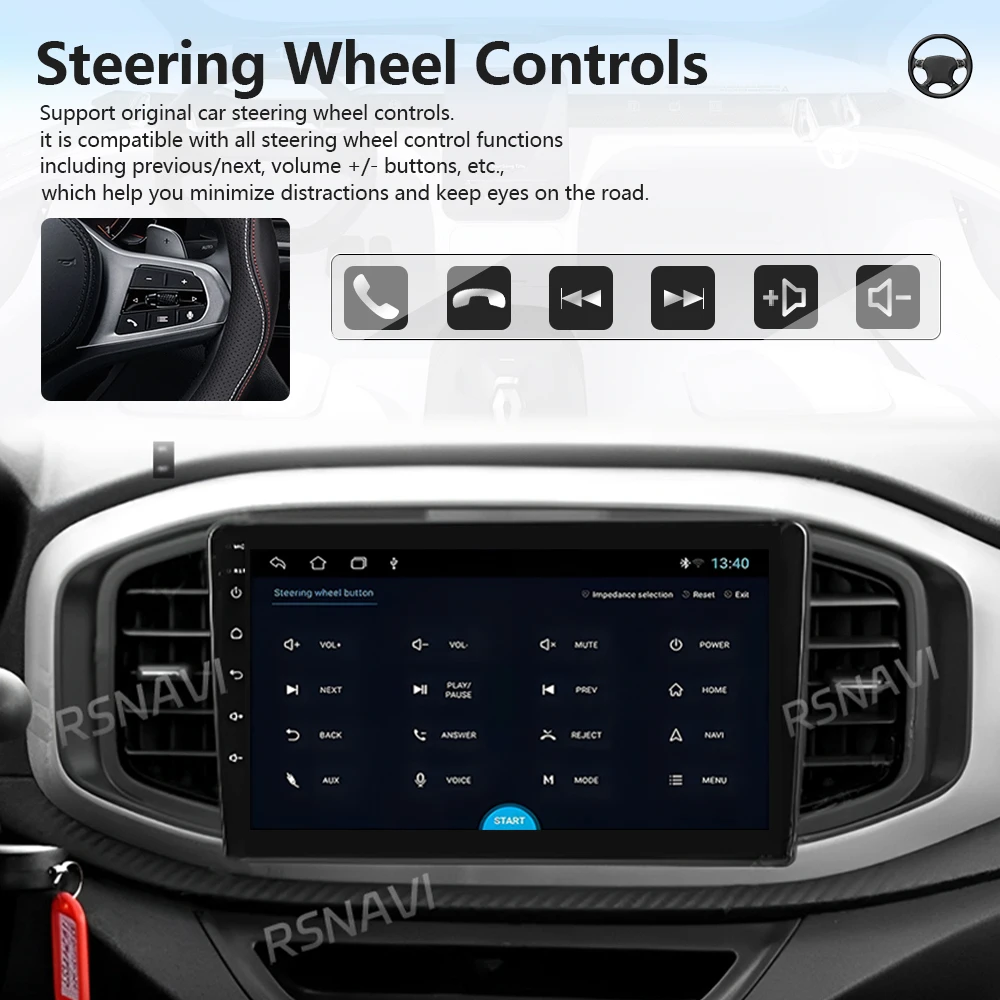 Plug and Play Android 16 Carplay AUTO Car Radio For Morris Garages MG3 2017 - 2019 Navigation GPS Video Player Stereo Multimedia