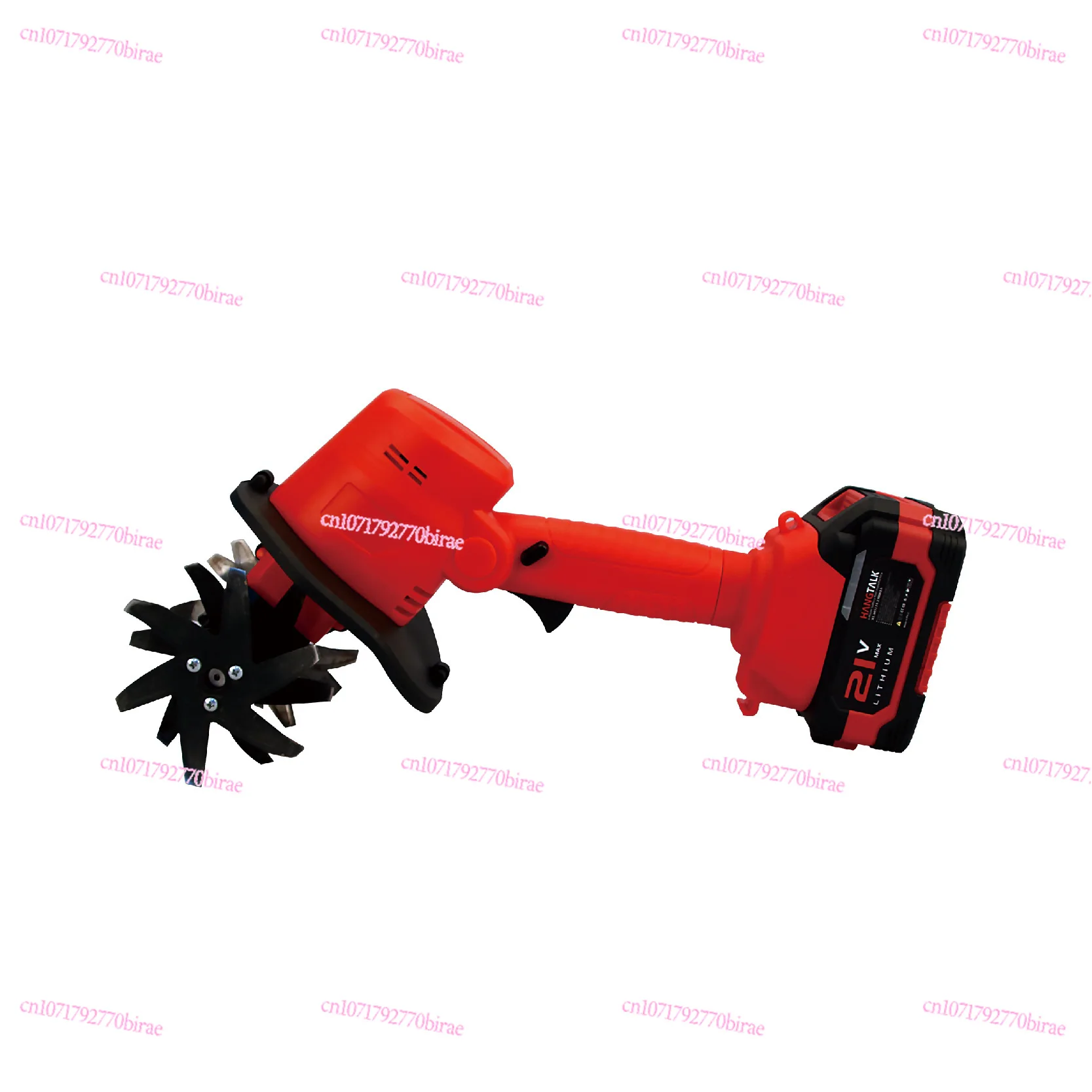 Handheld Lithium Battery Lawn Puller, Micro-tiller, Portable  Garden Small Lawn Mower