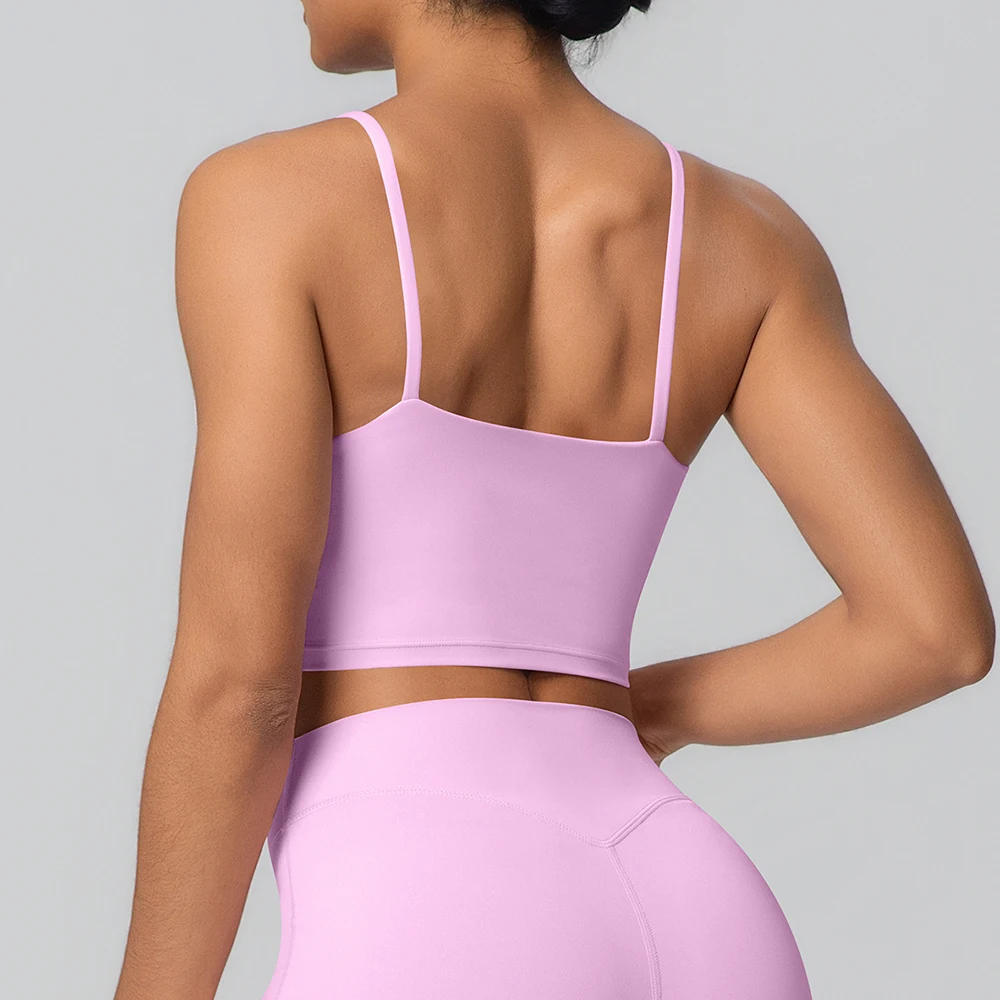 

Женский бюстгальтер для йоги Противоударный жилет для йоги Укороченный топ с эффектом пуш-ап Спортивное нижнее белье Топ для тренировок в тренажерном зале Дышащий спортивный бюстгальтер Анти-пот Фитнес-топ