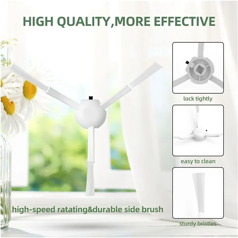 AA80-Hauptseitenbürste Filter Bürstenabdeckung Teile für Dreame Bot D9 / D9 Pro / D9 Max L10 Pro Roboterstaubsauger Teile