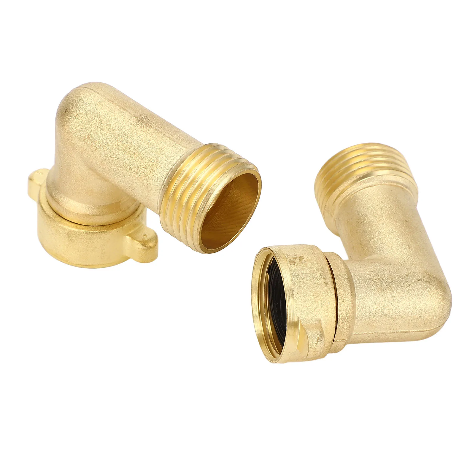RV Water Hose Elbow Space Saving Sturdy RV Drinking Water Hose Adapter Connector for Campervan Motorhome Trailer Marine 90 Deg