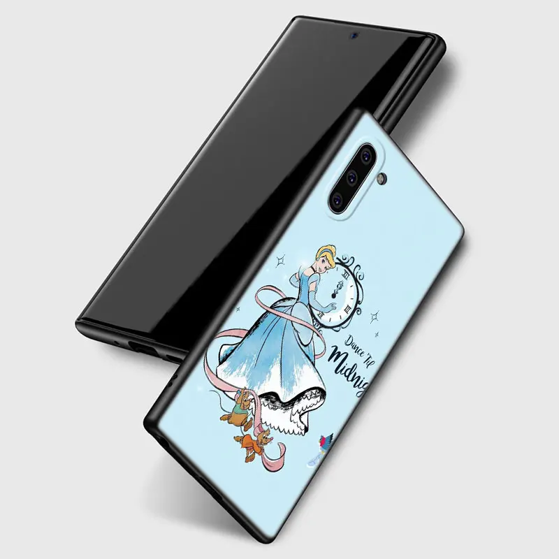 Disney Cinderella Phone Case For Samsung Note 10 20 M04 M13 M32 M14 M23 M33 M34 M42 M52 M53 M54 M55 5G M11 M12 M21 M22 M31 M51