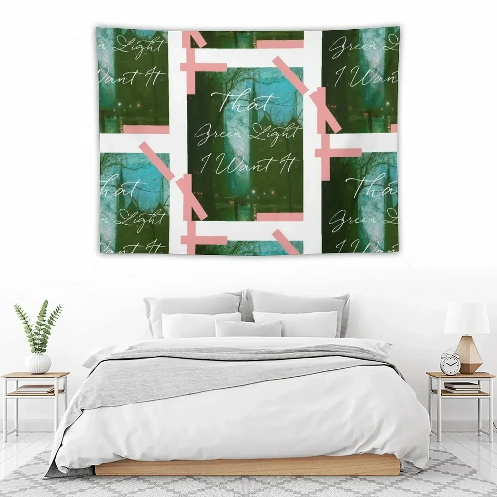 

Green Light Tapestry Kawaii Room Decor Room Decor Aesthetic Tapestry