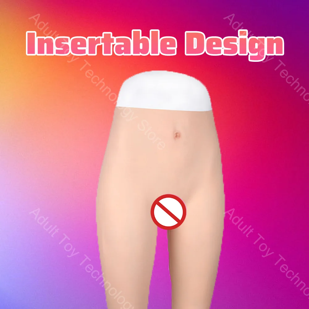 سراويل ضيقة من السيليكون للمتحولين جنسيا، سراويل كابري سيسي سيليكون واقعية، سراويل مهبل واقعية كروسدرسر