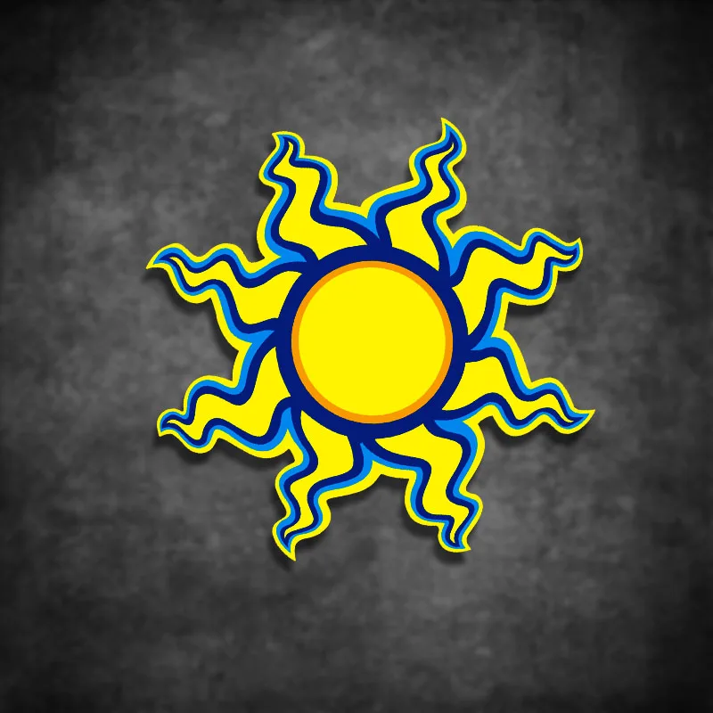 Moon and Star Motorcycle Stickers Motorbike Fuel Tank Front Windshield Motorcycle Helmet Waterproof Vinyl Cool Decals Decoration